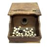 Image 4 : Antique Wooden Black Ball Ballot Box