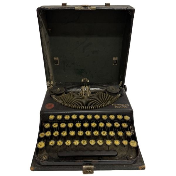 Early 20th Century Remington Portable Typewriter