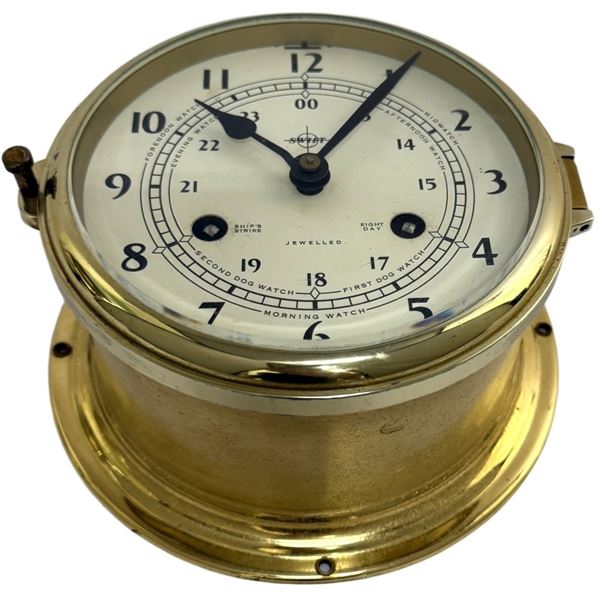 Swift & Anderson Ship's Bell Clock "Morning Watch"