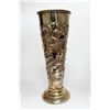 Image 2 : Victorian Silver-Plated Repousse Trumpet Vase
