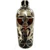 Image 4 : Art Nouveau Sterling Silver Overlay Glass Decanter