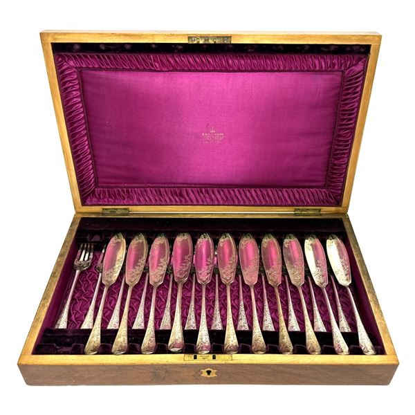 Allen & Darwin Silverplate Cutlery Service Set