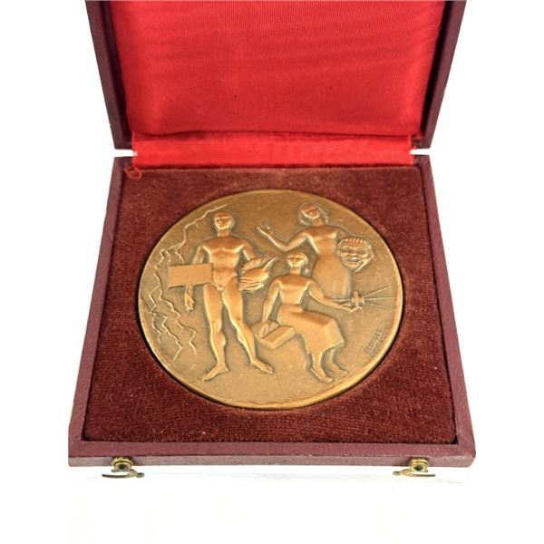 French Cinema Commemorative Bronze Medal