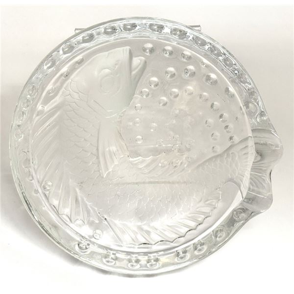 Lalique Concarneau Koi Fish Ash Tray