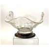 Image 3 : Cambridge Rose Point Crystal & Sterling Dish