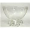 Image 2 : Steuben Signed Crystal Glass Ball-Footed Bowl