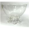 Image 3 : Steuben Signed Crystal Glass Ball-Footed Bowl