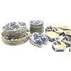 Image 2 : English Chippendale Blue Johnson Bros China Set