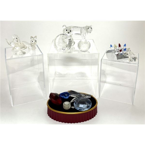 Collection of 12 Swarovski Crystal Figurines