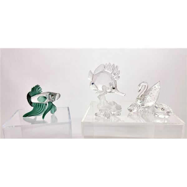 Lot of 6 Swarovski Crystal Figurines
