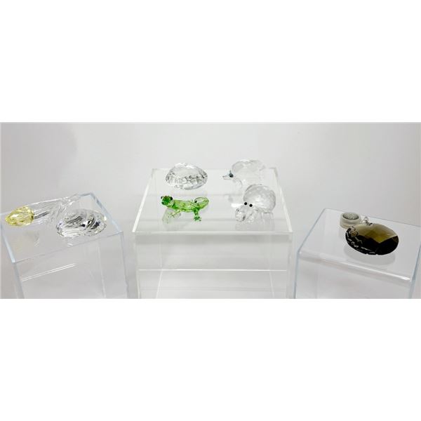 Lot of 7 Swarovski Crystal Figurines