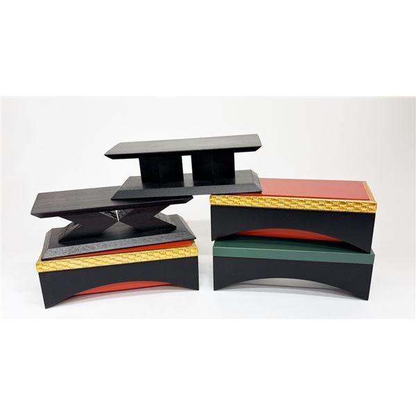 Lot of 5 Swarovski Crystal Display Stands