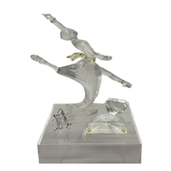 Swarovski Ballerina "Anna" & Heart Figurines