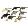 Image 1 : Lot of 9 Vintage Die-Cast Cap Guns