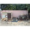 Image 8 : 20' Shipping Container (contents not included) - Hauler must have own equipment to load this
