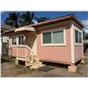 Image 1 : Converted Office Container w/ Drywall, Windows, Door & Stairs (contents not included)