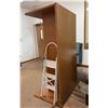 Image 1 : Wooden Desk w/ Step Ladder (drawers removed for easy loading)