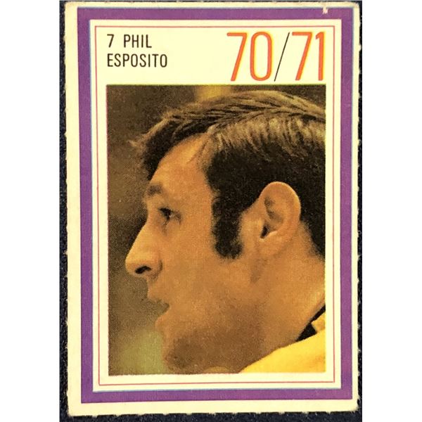 1970-71 ESSO NHL PHIL ESPOSITO (HOF)