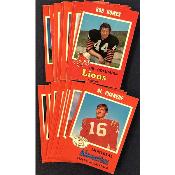 1971 O-PEE-CHEE CFL COLLECTION (20)