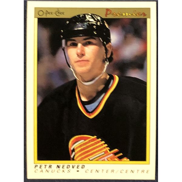 1990-91 O-PEE-CHEE PREMIER PETR NEDVED ROOKIE CARD