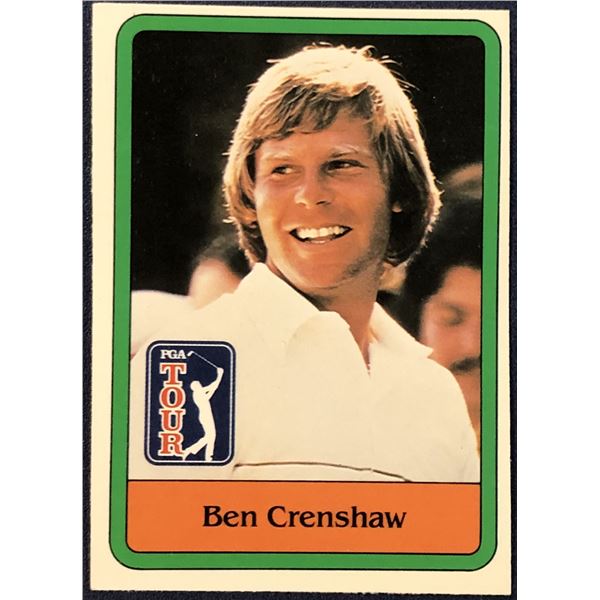 1981 DONRUSS PGA BEN CRENSHAW