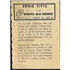 Image 2 : 1962 O-PEE-CHEE CFL ERNIE PITTS (HOF)