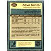 Image 2 : 1981-82 O-PEE-CHEE DAVE HUNTER