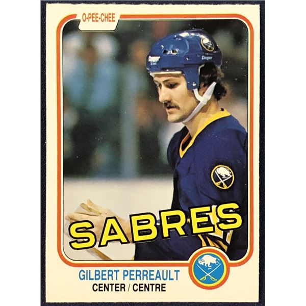 1981-82 O-PEE-CHEE GILBERT PERREAULT (HOF)