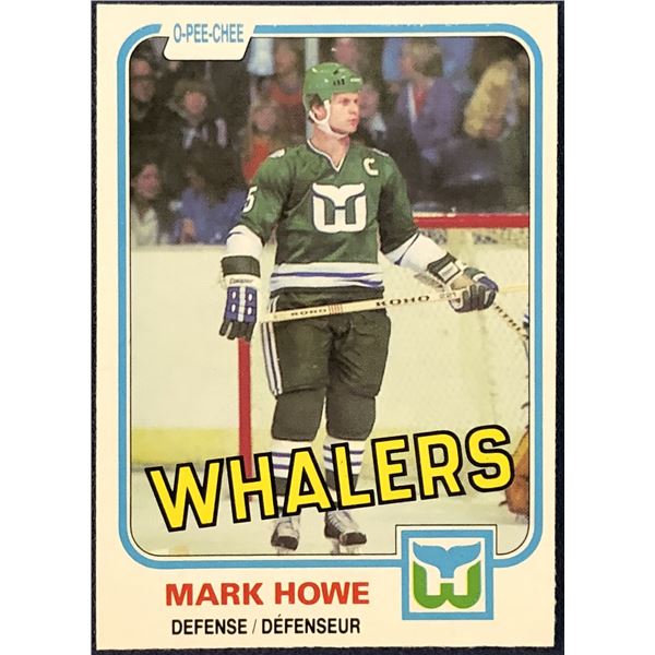 1981-82 O-PEE-CHEE MARK HOWE (HOF)