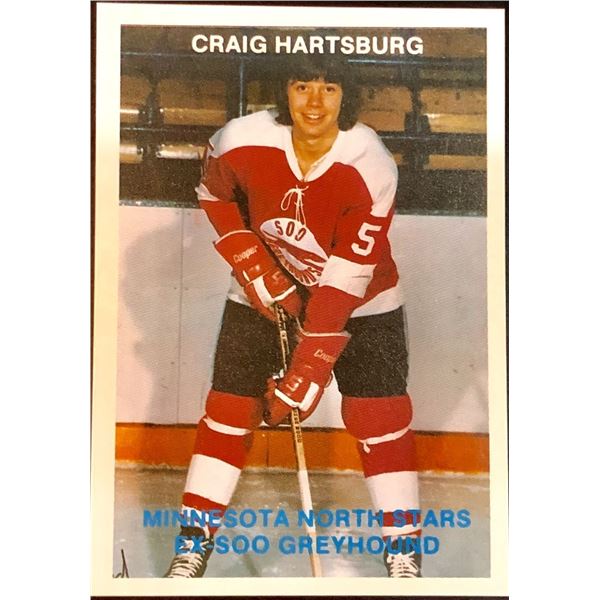 1987-88 CRAIG HARTSBURG JUNIOR HOCKEY CARD