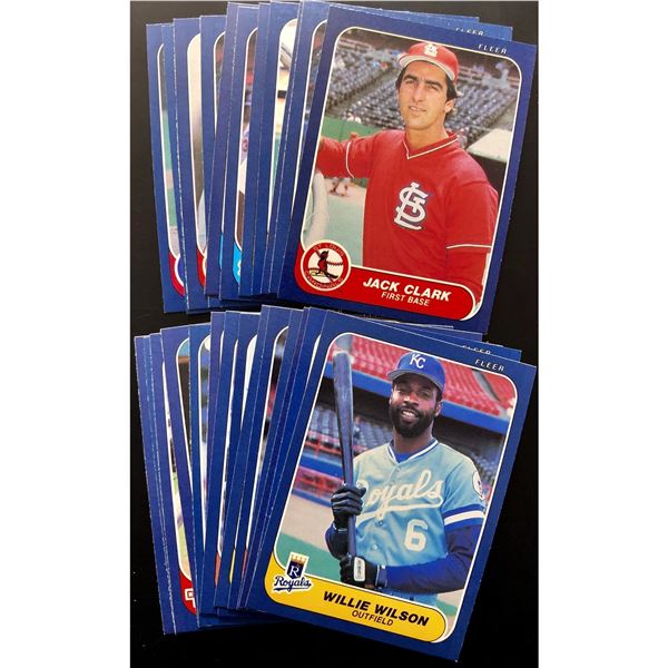 1986 FLEER BASEBALL COLLECTION - 25 CARDS