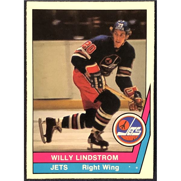 1977-78 O-PEE-CHEE WHA WILLY LIDSTROM