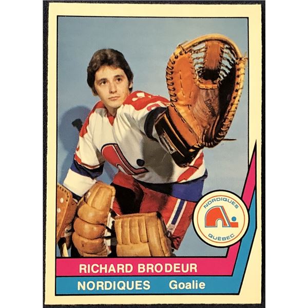 1977-78 O-PEE-CHEE WHA RICHARD BRODEUR