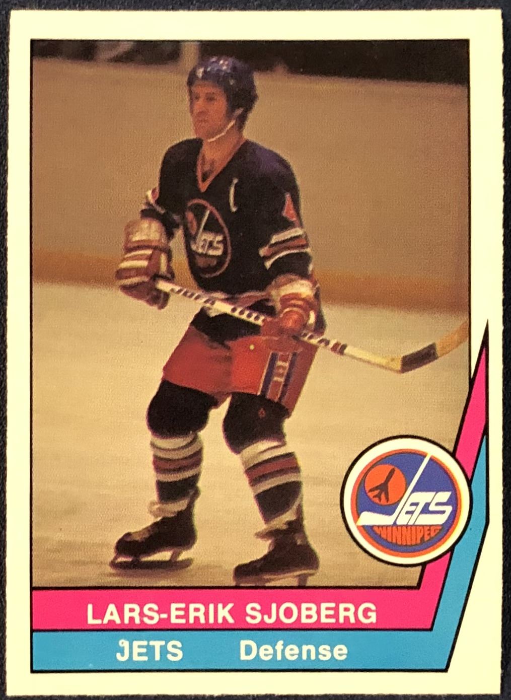 1977 78 O PEE CHEE WHA LARS ERIK SJOBERG