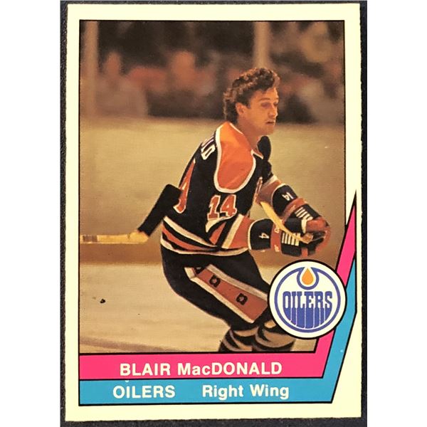 1977-78 O-PEE-CHEE WHA BLAIR MacDONALD