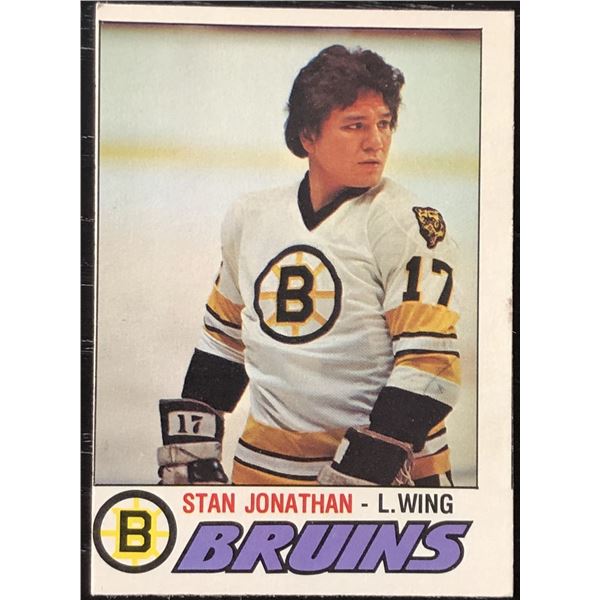 1977-78 O-PEE-CHEE STAN JONATHAN ROOKIE CARD