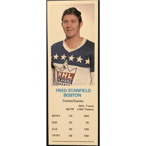 1970-71 DAD'S COOKIES FRED STANFIELD