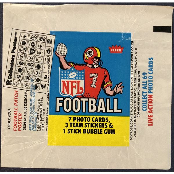 1979 FLEER NFL WRAPPER
