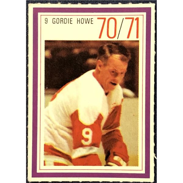 1970-71 ESSO NHL GORDIE HOWE (HOF)