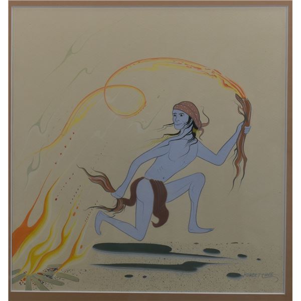 NAVAJO PAINTING (ROBERT CHEE)