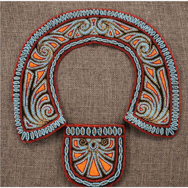 PLAINS BEADED YOKE