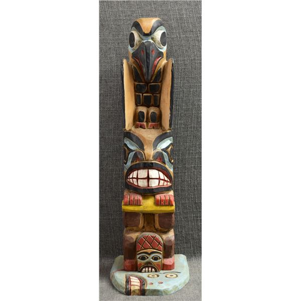 NORTH WEST COAST TOTEM POLE