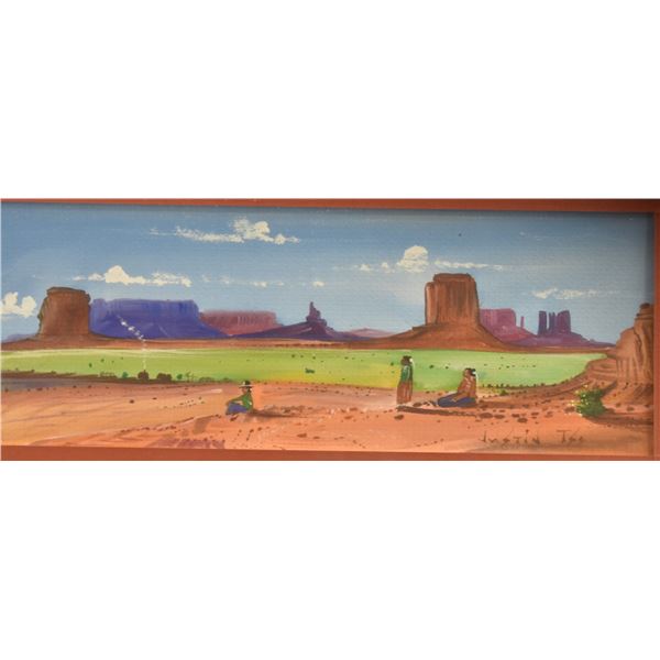 NAVAJO PAINTING (JUSTIN TSO)