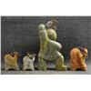 Image 5 : FOUR INUIT STON FIGURES