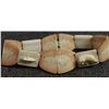 Image 10 : FOUR INUIT IVORY BRACELETS AND SALT  &PEPPER SHAKER
