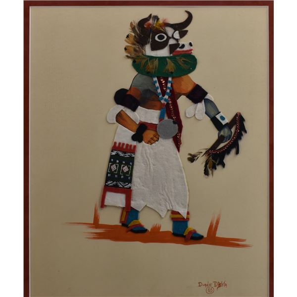 ZUNI MIXED MEDIA PAINTING (DUANE DISHTA)