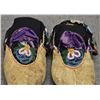Image 10 : THREE PAIR OF EASTERN MOCCASINS