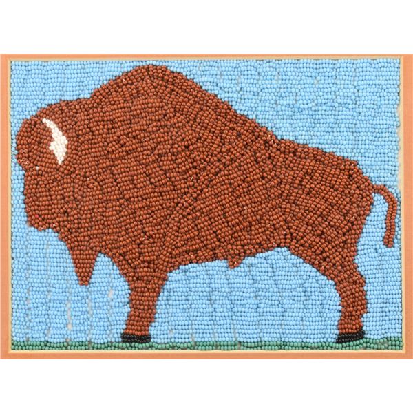 PLAINS BEADED BUFFALO