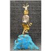 Image 3 : ZUNI SILVER AND SCULPTURE (MIKAEL REDMAN)