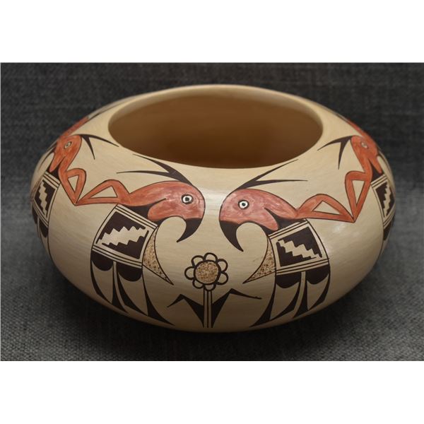 HOPI POTTERY BOWL ( IRMA  DAVID)